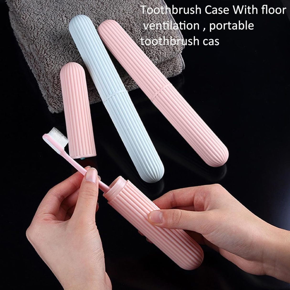 Portable Toothbrush Holder Case – Waterproof, Compact & Travel-Friendly