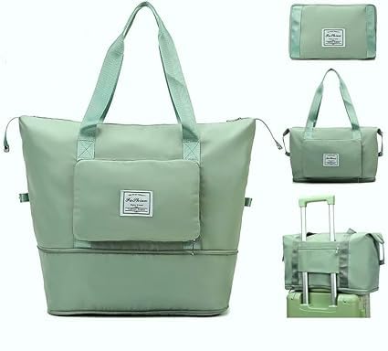 Expandable Foldable Travel Bag – Lightweight Carry-On for Overnight Trips, Gym & Outdoor Travel