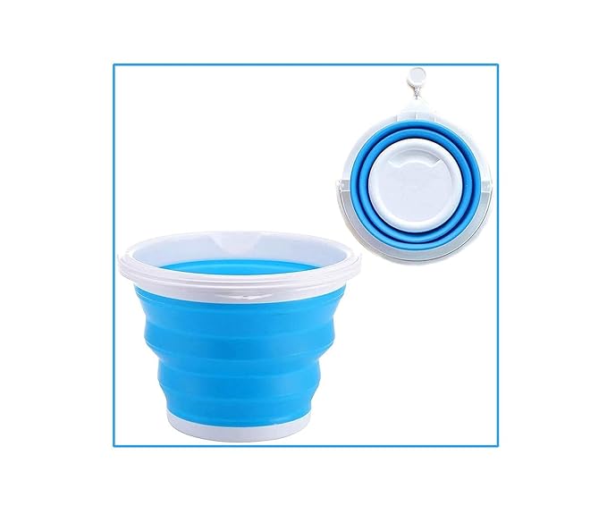 Collapsible Silicone Bucket – Lightweight, Foldable & Multipurpose