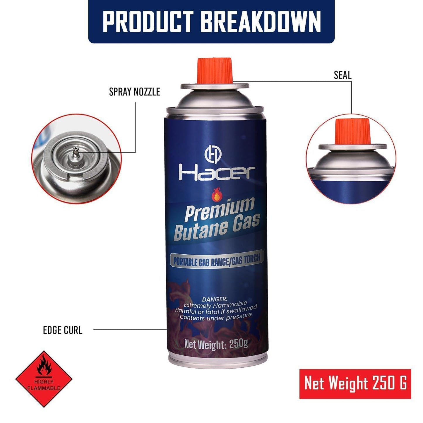 Portable Camping Gas Stove Kit (gas stove and butane gas cylinder) – Foldable, Lightweight & Travel-Ready