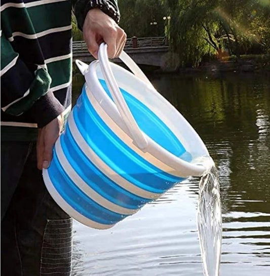 Collapsible Silicone Bucket – Lightweight, Foldable & Multipurpose