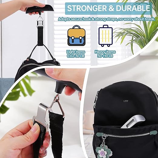 Electronic Portable Weighing Scale upto 50kg with Digital LED Screen