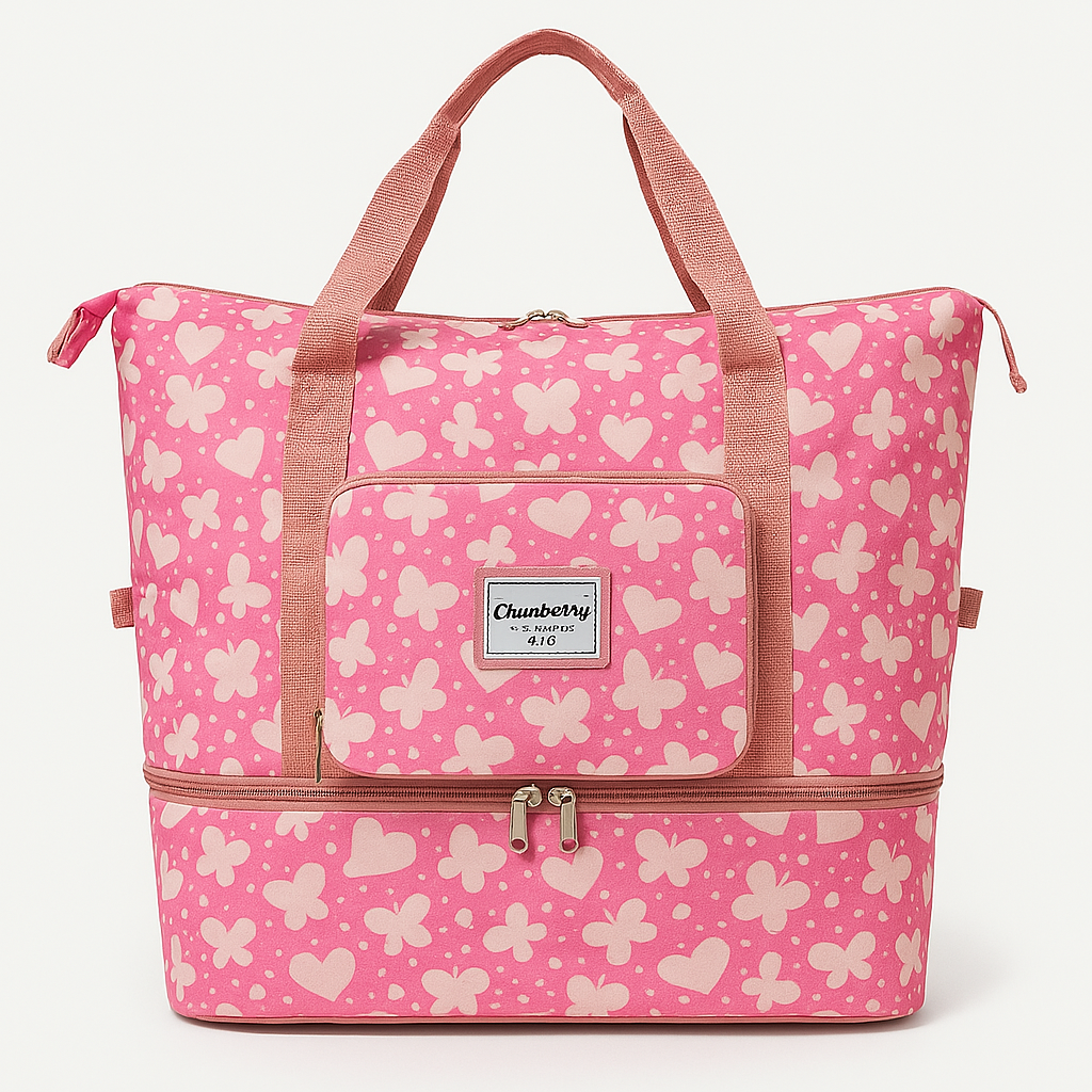 Expandable Foldable Travel Bag – Lightweight Carry-On for Overnight Trips, Gym & Outdoor Travel