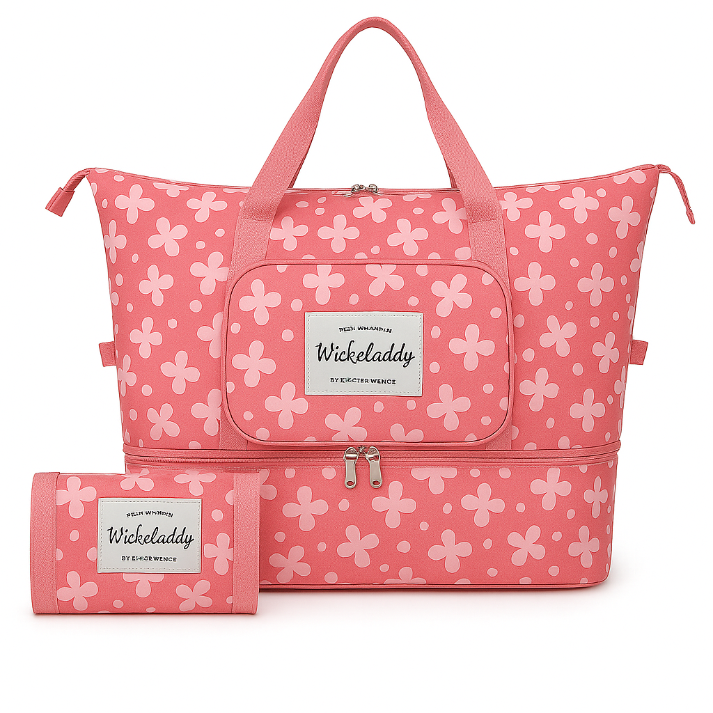 Expandable Foldable Travel Bag – Lightweight Carry-On for Overnight Trips, Gym & Outdoor Travel