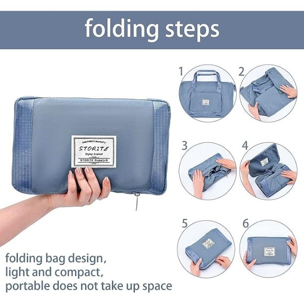 Expandable Foldable Travel Bag – Lightweight Carry-On for Overnight Trips, Gym & Outdoor Travel