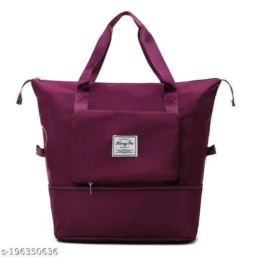 Expandable Foldable Travel Bag – Lightweight Carry-On for Overnight Trips, Gym & Outdoor Travel